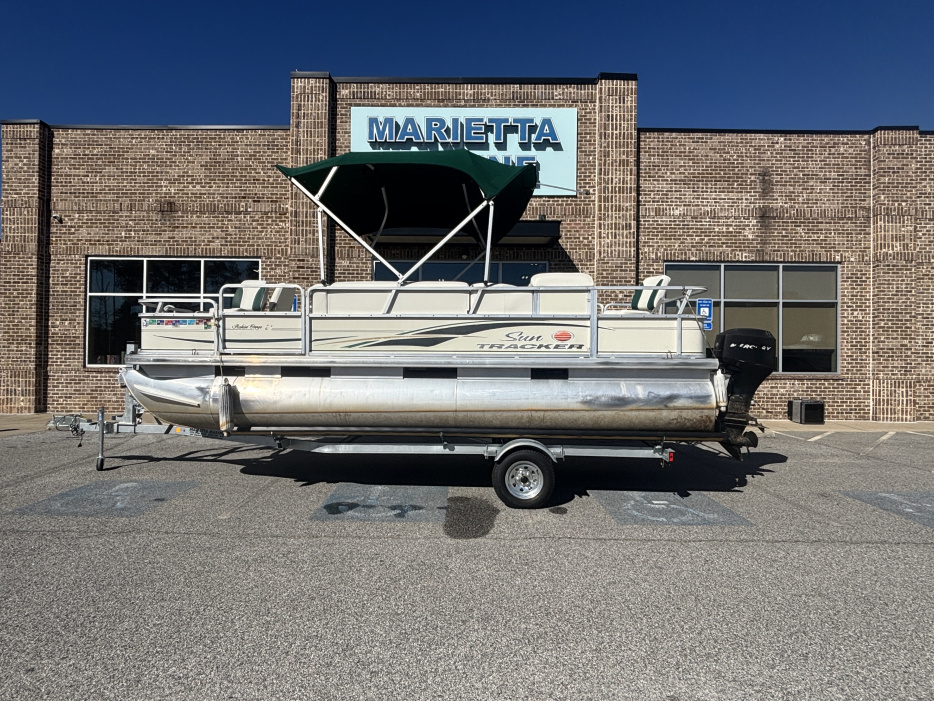 2007 Sun Tracker Fishin' Barge 21 w/Mercury 40HP Big Foot- 4-Stroke Engine - For Sale at Acworth, GA 30102 - ID 595018