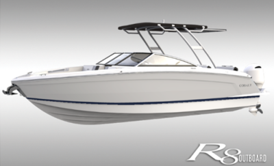 2025 Cobalt R8 Outboard Coastal Edition Bowrider
