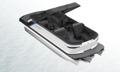 2025 Manitou Explore 22 Max Navigator Pontoon Boat