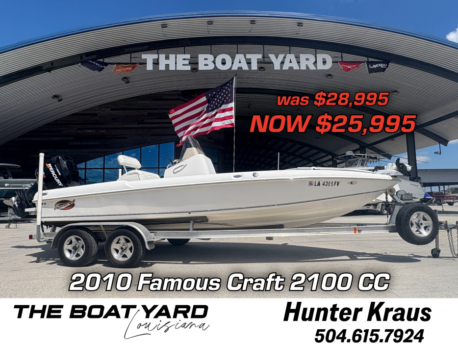 2010 Famous Craft 2100 CC - For Sale at Marrero, LA 70072 - ID 591951