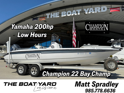 2007 Champion 22 Bay Champ