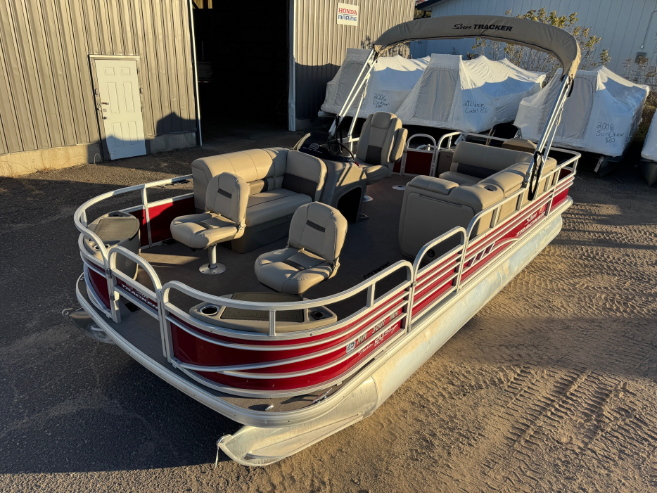 2020 Sun Tracker Fishin Barge 20 DLX Pontoon - For Sale at Cedar, MN 55011 - ID 596062