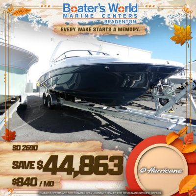2024 Hurricane SunDeck 2690