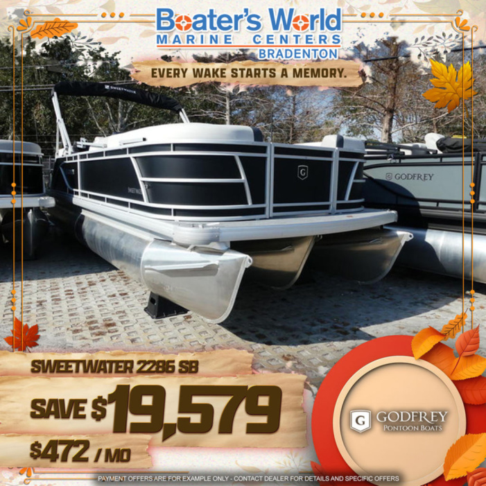 2025 Godfrey Sweetwater 2286 SB - For Sale at Bradenton, FL 34208 - ID 569944