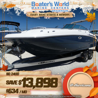2025 Hurricane SunDeck 2400 OB