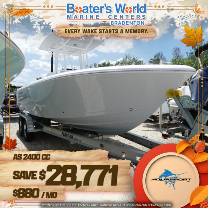 2025 Aquasport AS 2400 CC - For Sale at Bradenton, FL 34208 - ID 573684