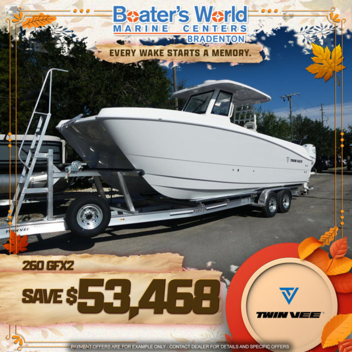 2026 Twin Vee 260 Center Console GFX2 - For Sale at Bradenton, FL 34208 - ID 591761