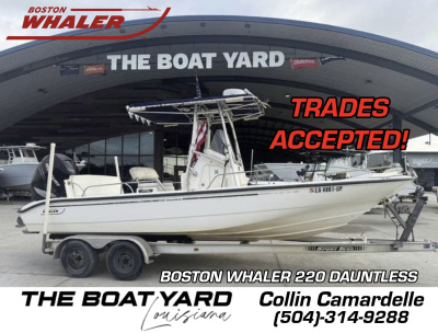 2007 Boston Whaler 220 Dauntless
