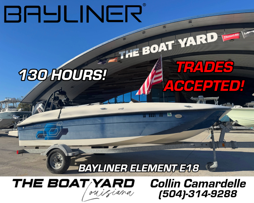 2017 Bayliner Element E18 - For Sale at Marrero, LA 70072 - ID 513501