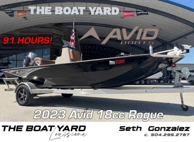 2023 Avid Boats 18 Rouge Center Console