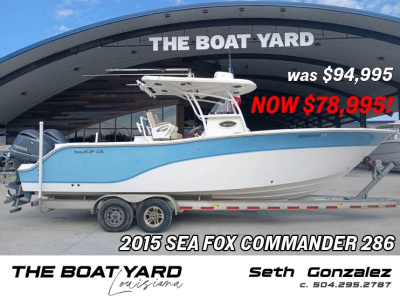 2015 Sea Fox Commander 286