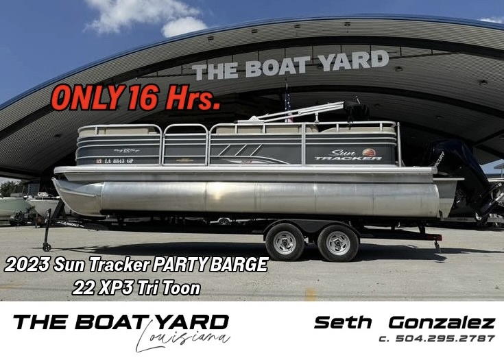 2023 Sun Tracker PARTY BARGE 22 RF XP3 - For Sale at Marrero, LA 70072 - ID 559338