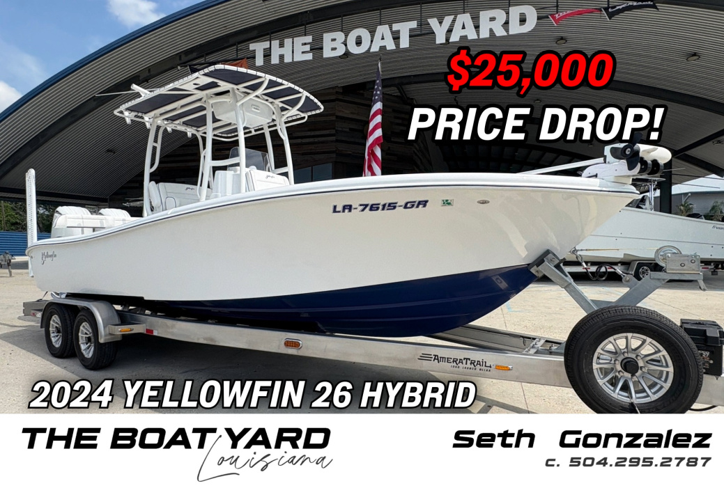 2024 Yellowfin 26 Hybrid - For Sale at Marrero, LA 70072 - ID 587816