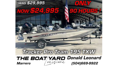 2019 Tracker Pro Team 195 TXW TE