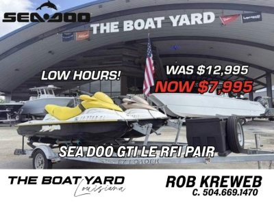 2005 Sea Doo GTI LE RFI PAIR