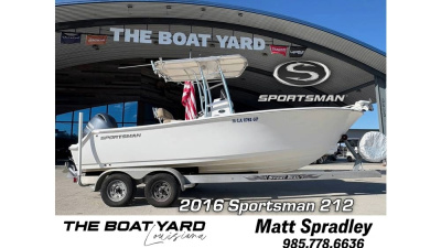 2016 Sportsman 212 Open