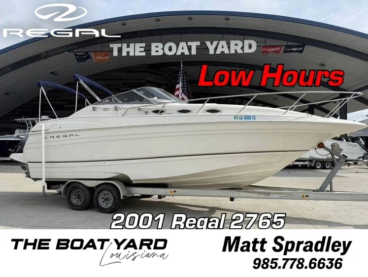 2001 Regal Commodore 2765 - For Sale at Marrero, LA 70072 - ID 581388