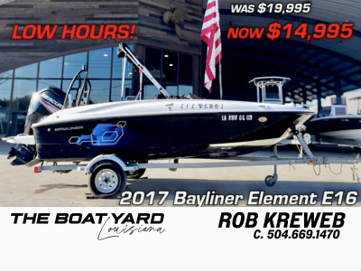 2017 Bayliner Element E16