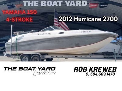 2012 Hurricane 2700