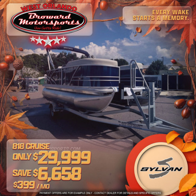2025 Sylvan 818 Cruise