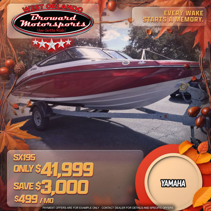 2025 Yamaha SX195 - For Sale at Winter Garden, FL 34787 - ID 594777