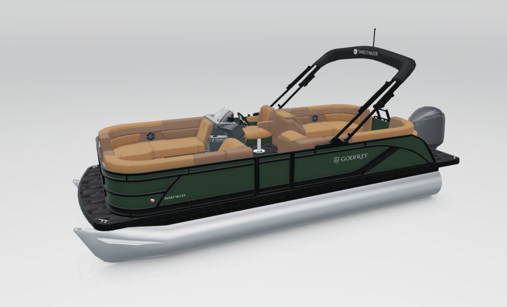 2025 Godfrey Sweetwater 2286 SFLC 27" iMPACT Center Tube Package - For Sale at Mooresville, NC 28115 - ID 597094