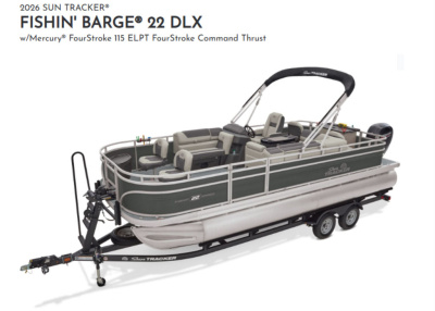 2026 Sun Tracker Fishin' Barge® 22 DLX