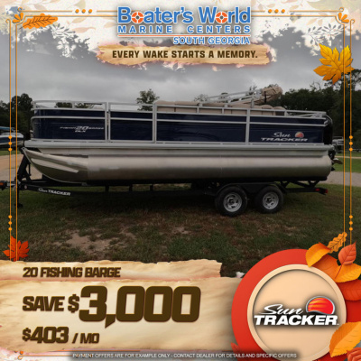 2025 Sun Tracker 20 FISH BARGE