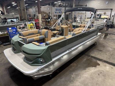 2026 Tahoe GEOfish 2385 Rear Fish Tritoon & Honda 4-Stroke EFI