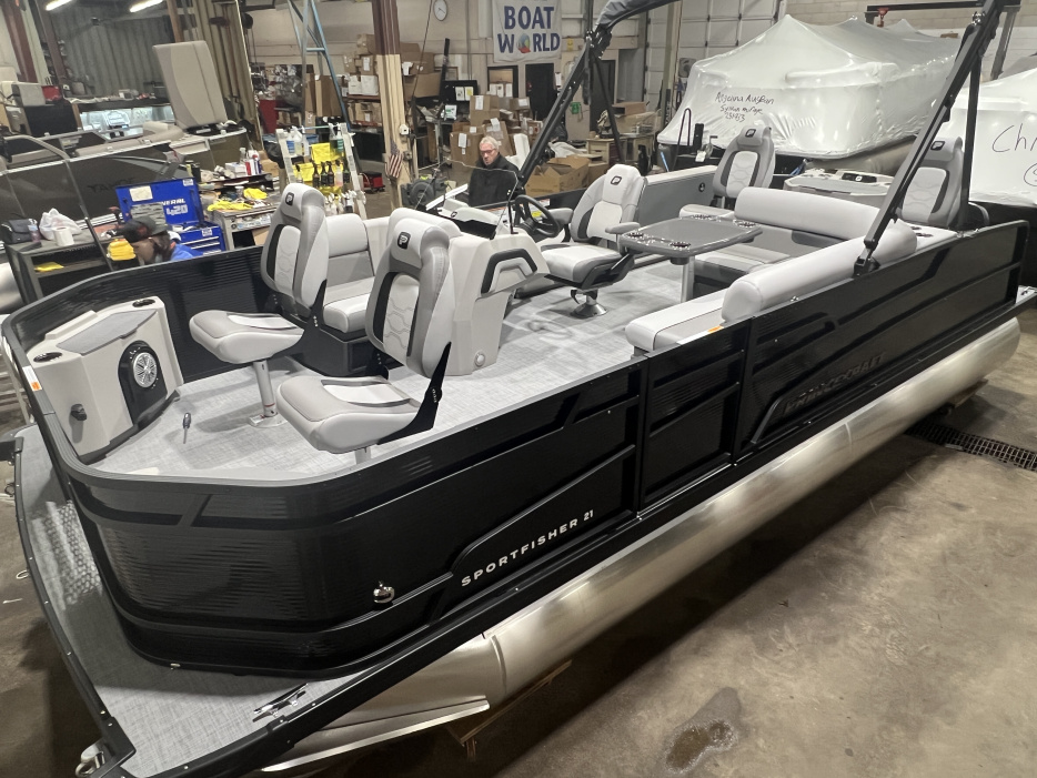 2026 Princecraft 21 Sportfisher 4-S Quad Fish Pontoon & Mercury 4-Stroke EFI - For Sale at Cedar, MN 55011 - ID 597420