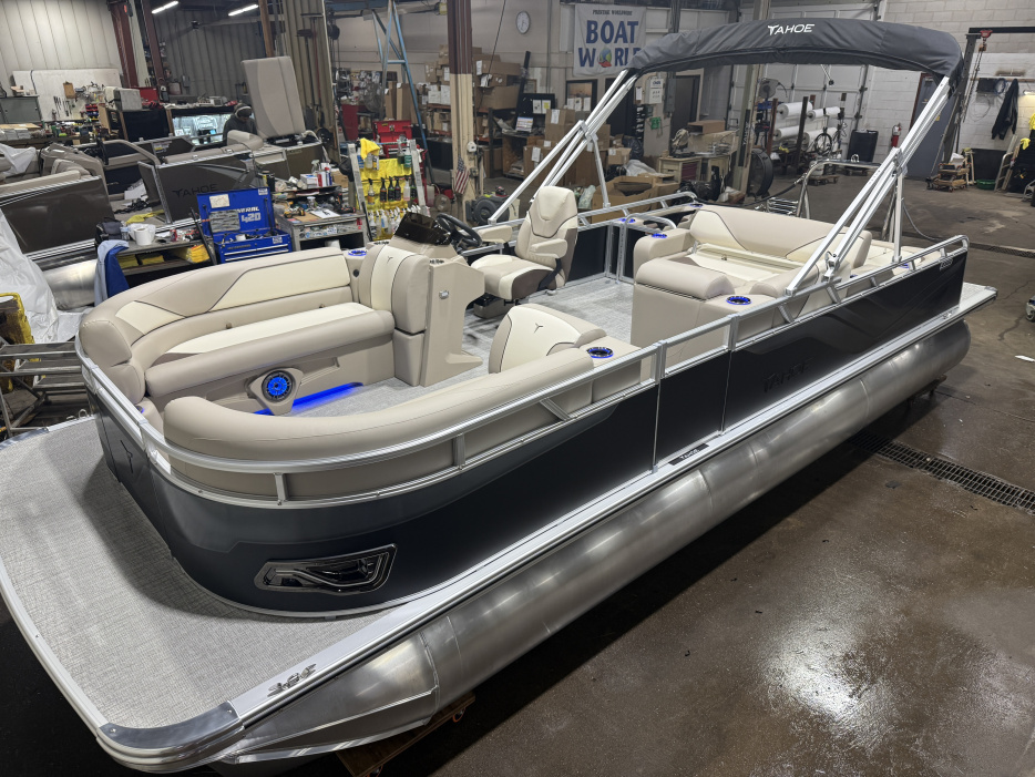 2026 Tahoe Sport 2385 Swingback (VRB) Tritoon & Honda 4-Stroke EFI - For Sale at Cedar, MN 55011 - ID 597430