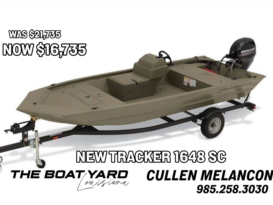 2024 Tracker Grizzly 1648 SC - For Sale at Marrero, LA 70072 - ID 566171