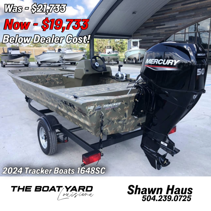 2024 Tracker 1648SC - For Sale at Marrero, LA 70072 - ID 543125