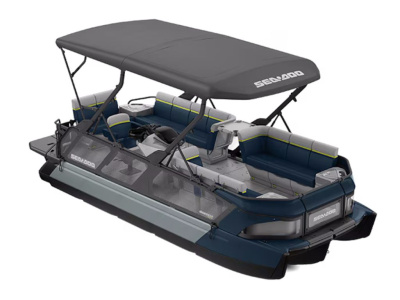 2026 Sea Doo Switch Cruise Limited™ 21 - 300 hp - Double Bimini Galvanized