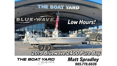 2019 Blue Wave 2400 Purebay