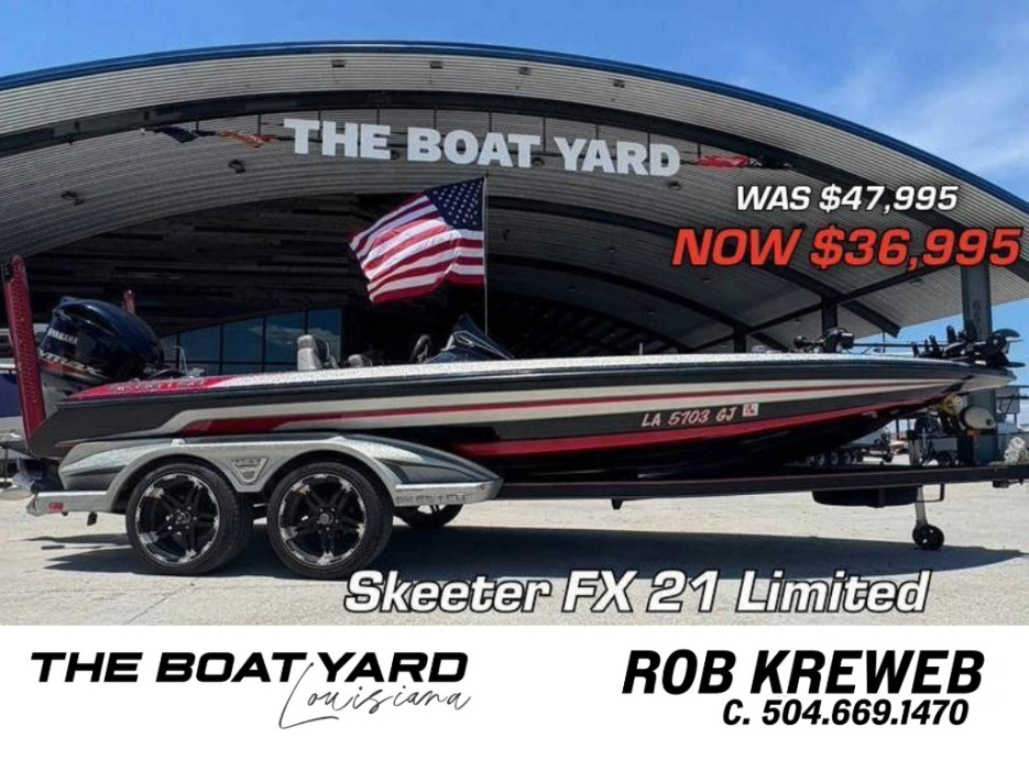 2018 Skeeter FX 21 Limited - For Sale at Marrero, LA 70072 - ID 581913