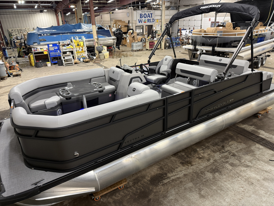 2026 Princecraft Vectra 23 RL Dinette Swingback Pontoon & Mercury 4-Stroke EFI - For Sale at Cedar, MN 55011 - ID 597830