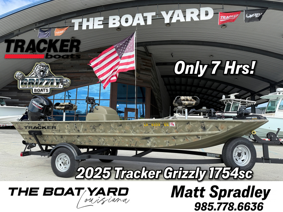 2025 Tracker Grizzly 1754sc - For Sale at Marrero, LA 70072 - ID 597880