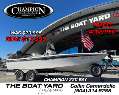 2007 Champion 22 Bay