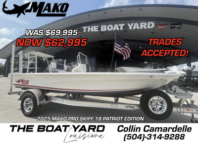2025 Mako Pro Skiff 18 Patriot Edition