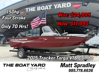 2015 Tracker Targa V18 Combo
