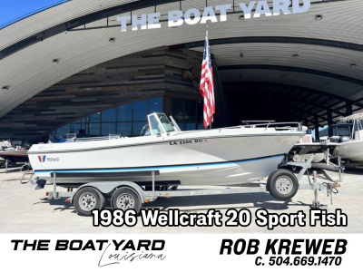 1986 Wellcraft 20 Sport Fish