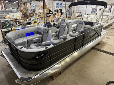 2026 Bentley Legacy 223 Navigator DL Quad Lounge Tritoon & Honda 4-Stroke EFI