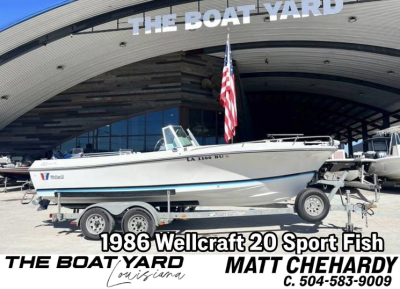 1986 Wellcraft 20 Sport Fish