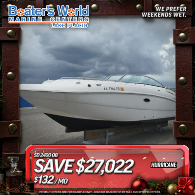 2014 Hurricane SD 2400 OB