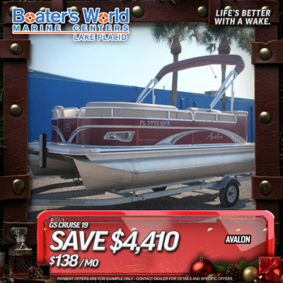 2016 Avalon GS Cruise 19'