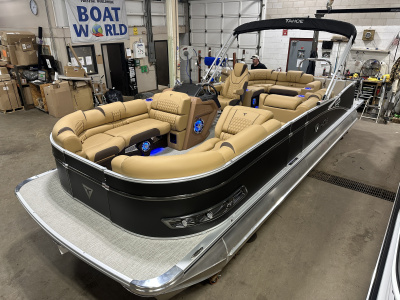 2025 Tahoe Cascade 2385 Elite Cruise Tritoon & Honda 4-Stroke EFI