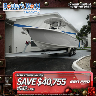 2026 Sea Pro 245 FLX Center Console