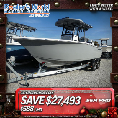 2026 Sea Pro 242 Center Console DLX