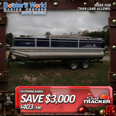 2025 Sun Tracker 20 FISH BARGE